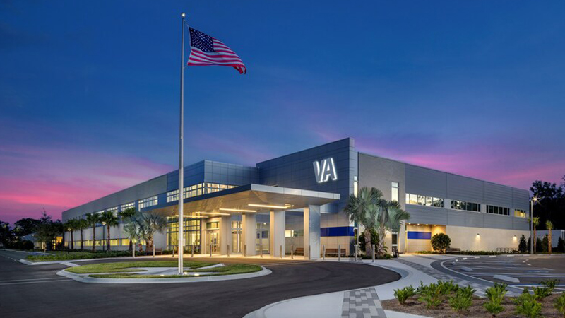 VA Temple Terrace is one of many VA projects LEO A DALY has completed, earning the #1 design ranking for VA in BD+C 2023 Giants 400 Report