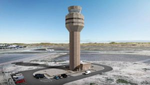Construction begins on LEO A DALY-designed air traffic control tower in Mesa, Arizona